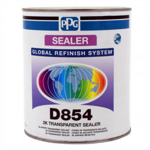 Deltron D854 2K Transparent Sealer, 3 liter