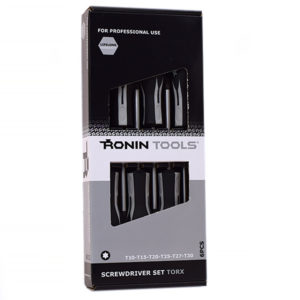Ronin Skruvmejselset Torx 6 delar