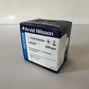 Plåtskruv KFXS 4,8x25 200pcs Arvid Nilsson